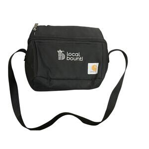 Carhartt Black Two Compartment Lunch Cooler